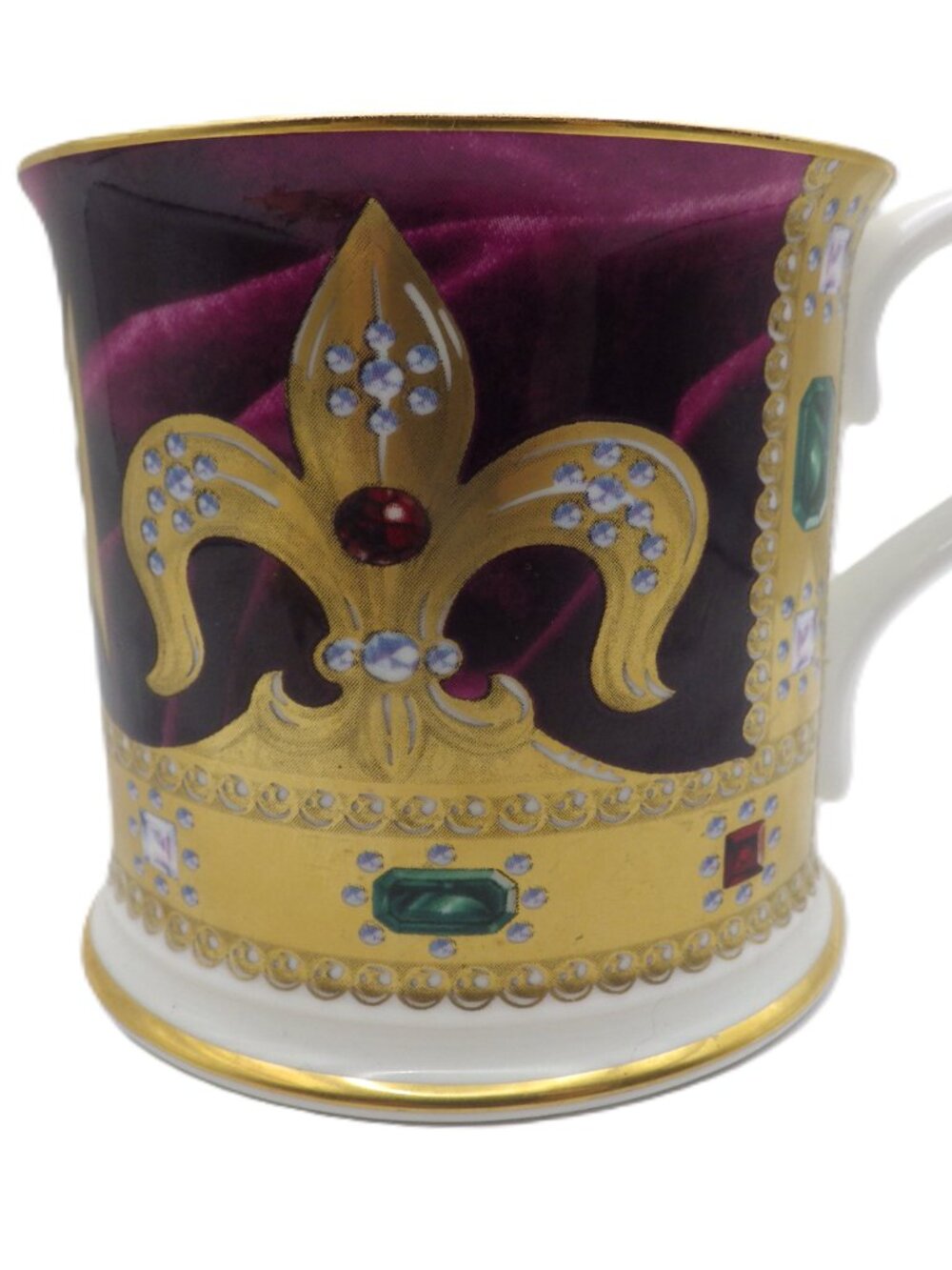 Fleur de Lys HRP Historic Royal Palaces Mug/ Bone China